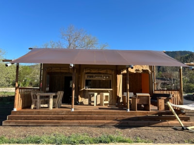 Glamping Lodge 34 m² - 22m² terrace