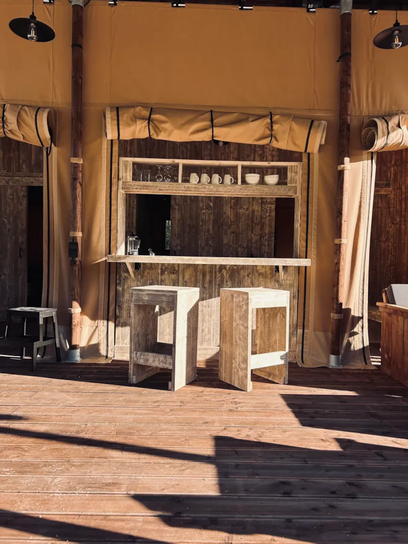Glamping Lodge 34 M² - 22M² Terrasse