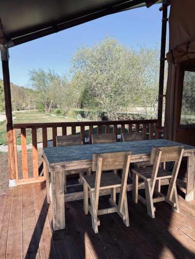 Glamping Lodge 34 m² - 22m² terrace