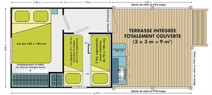 Mobil-Home Vacancial Irm