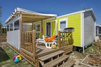 Mietunterkunft - Mobil Home Duo 2 Zimmer / 2 Sdb 32M² - Camping l'Océan