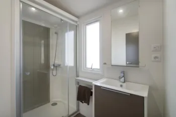 Mietunterkunft - Mobil Home Prestige 3 Zimmer 32M² - Camping l'Océan