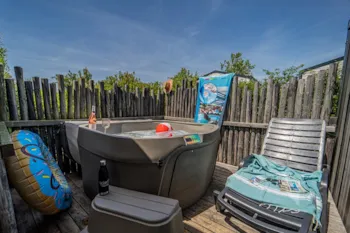 Mietunterkunft - Mobil Home Duo Premium + 2 Zimmer - Camping l'Océan