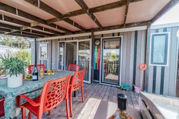 Mietunterkunft - Mobil Home Trio Premium + 3 Zimmer / 2 Badezimmer 40M² - Camping l'Océan