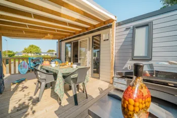 Mietunterkunft - Mobil Home Authentique 2 Zimmer 27M² - Camping l'Océan