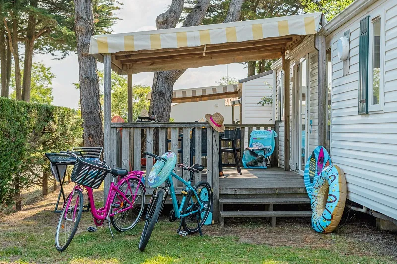 Location - Mobil Home Passion 2 Chambres 32M² - Camping l'Océan