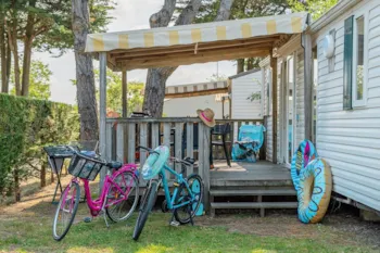 Mietunterkunft - Mobil Home Passion 2 Zimmer 32M² - Camping l'Océan