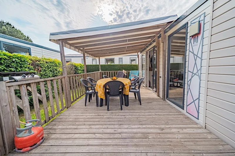 Location - Mobil Home Prestige 3 Chambres 32M² - Camping l'Océan