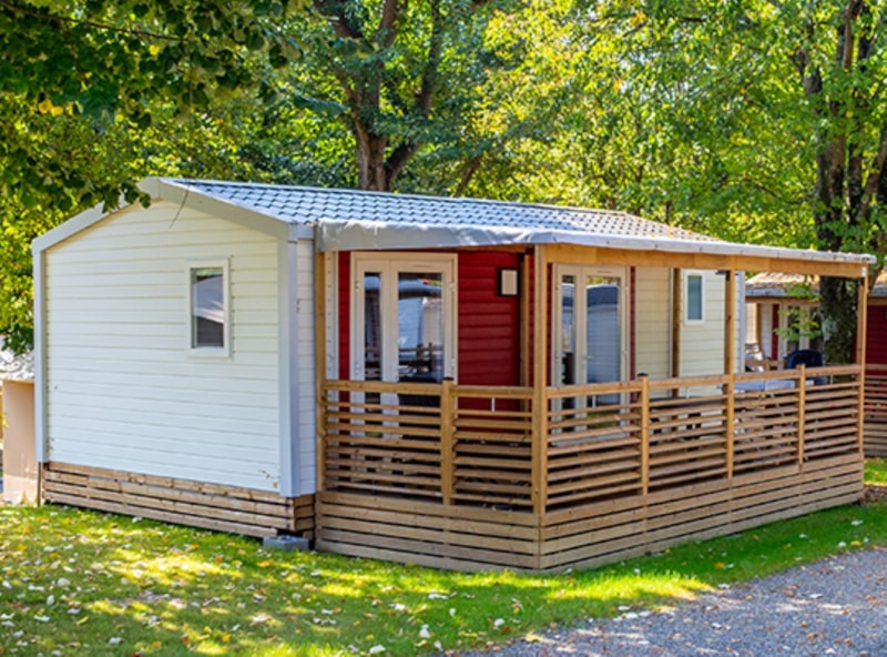 Mobilheim - 30 m² - 2 Schlafzimmer - Klimaanlage
