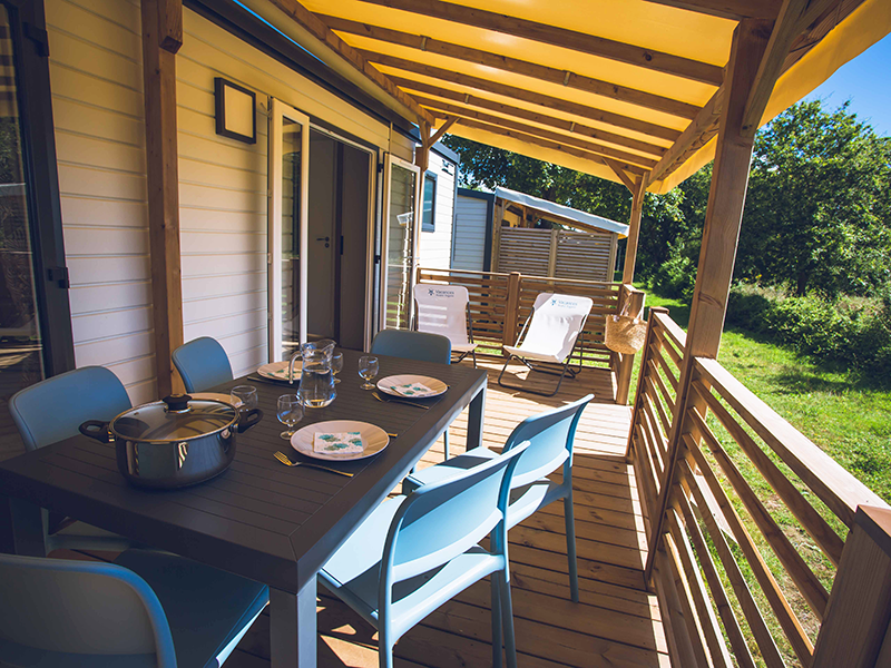 Mobilheim 2 Schlafzimmer - klimatisiert