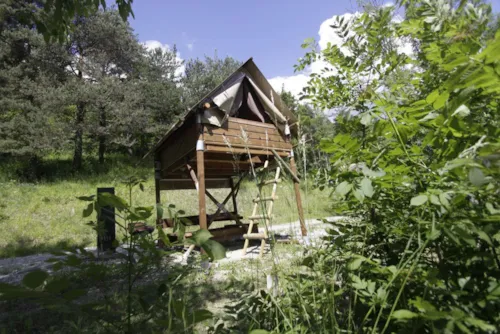 Accommodation - Bivouac Tent - image n°1 - Camping de la Plage - Alpes, Vercors et Trièves