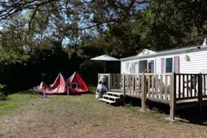 Locatif - Mobil-home Confort - Camping de la Plage - Alpes, Vercors et Trièves