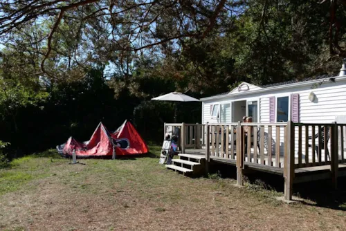 Accommodation - Mobile Home Confort - image n°1 - Camping de la Plage - Alpes, Vercors et Trièves
