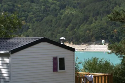 Accommodation - Mobile Home Confort - image n°2 - Camping de la Plage - Alpes, Vercors et Trièves