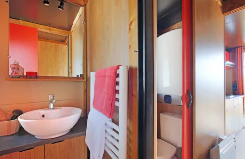 Location - Roulotte 'Escapade Holistique' & Bain Nordique - image n°8 - Camping de la Plage - Alpes, Vercors et Trièves