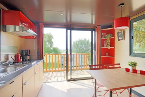 Accommodation - Bohemian Chic Caravan - image n°6 - Camping de la Plage - Alpes, Vercors et Trièves