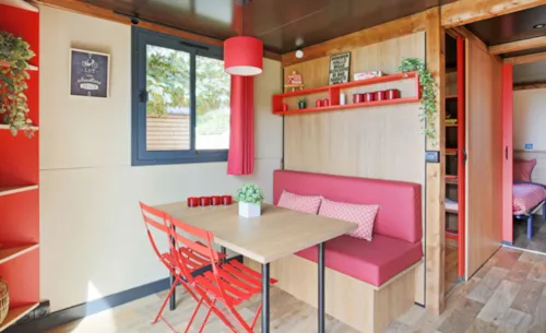 Accommodation - Bohemian Chic Caravan - image n°8 - Camping de la Plage - Alpes, Vercors et Trièves