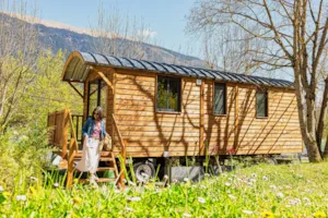Locatif - Roulotte Bohème Chic - Camping de la Plage - Alpes, Vercors et Trièves