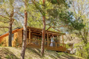 Locatif - Chalet Prestige & Sauna privatif - Camping de la Plage - Alpes, Vercors et Trièves