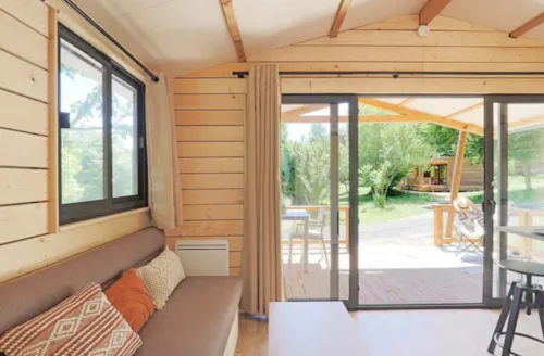Accommodation - Chalet Premium Victoria - image n°3 - Camping de la Plage - Alpes, Vercors et Trièves