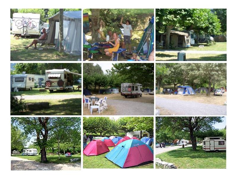 Kampeerplaats - Standplaats: Auto + Tent Of Caravan + Elektriciteit - Le Camping du Théâtre