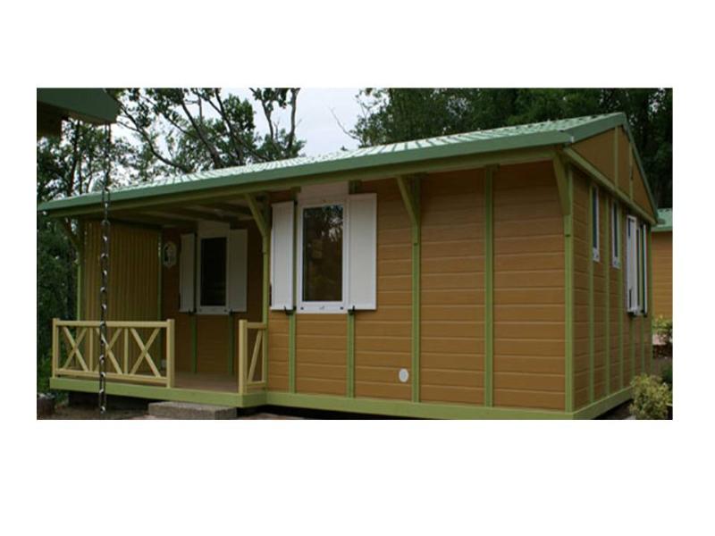 Mietunterkunft - Cottage Class 35M² - Klimaanlage - Le Camping du Théâtre