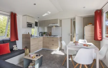 Mietunterkunft - Mobil Home Azalee Gamme Residentielle - Camping - Base de Loisirs La Tuilerie