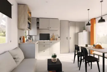 Mietunterkunft - Mobil Home Super Cordelia - 3 Chambres - Terrasse Semi Couverte (Annee 2025) - Camping - Base de Loisirs La Tuilerie