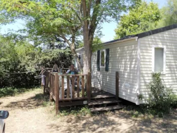 Mietunterkunft - Mobilheim Classic - 29 M² - 2 Schlafzimmer - Tv - Clico Chic - Camping la Commanderie