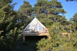 Accommodation - Tent Touareg - Eco-camping du Larzac