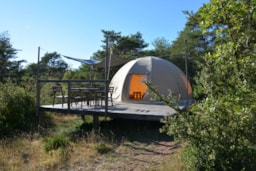 Accommodation - Dome Inuit - Eco-camping du Larzac