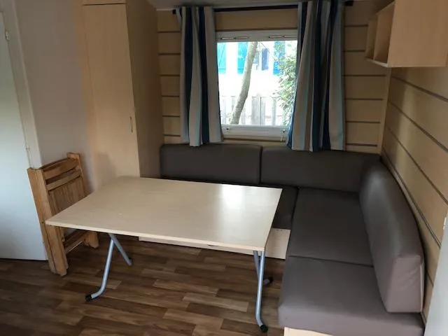 Mobilhome Nevada 3 Chambres - 32 M² - Avec Clim.+Tv - Terrasse Couverte Sur 16 M² -