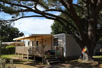 Mietunterkunft - Cottage 6P 3 Schlafzimmer 2Bad **** - Camping Sandaya Belle Plage