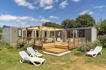 Mietunterkunft - Cottage Friends 5 Zimmer **** - Camping Sandaya Belle Plage