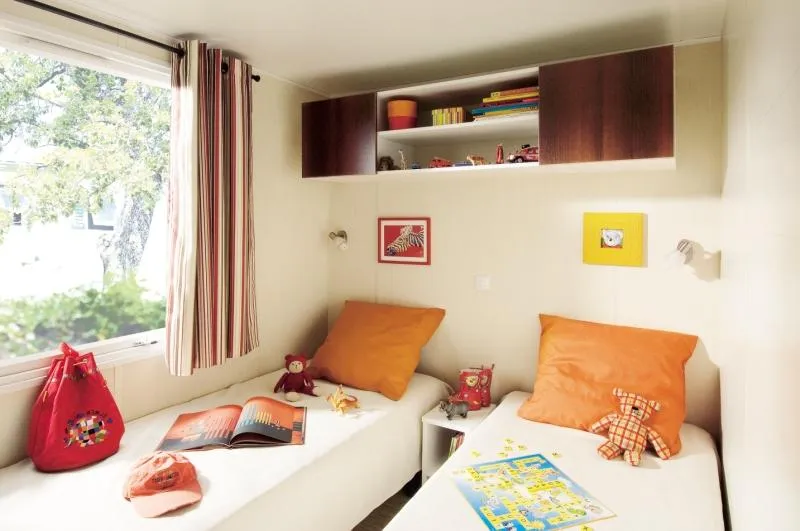 R- Mobilhome Adriatique 2 Chambres 28 M² + Terrasse Semi Couverte