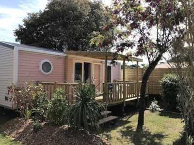 R- Air-conditioned 2-bedroom Adriatic mobile home 32m² — 1
