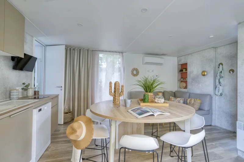 Mobilhome Méditerranée - 45M² - 2 Chambres - 2 Salles De Bain - Climatisé