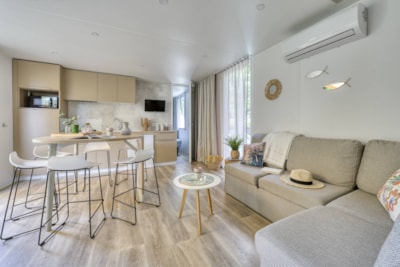 Mobilhome Méditerranée - 45m² - 2 bedrooms - 2 bathrooms - Air-conditioned — 3