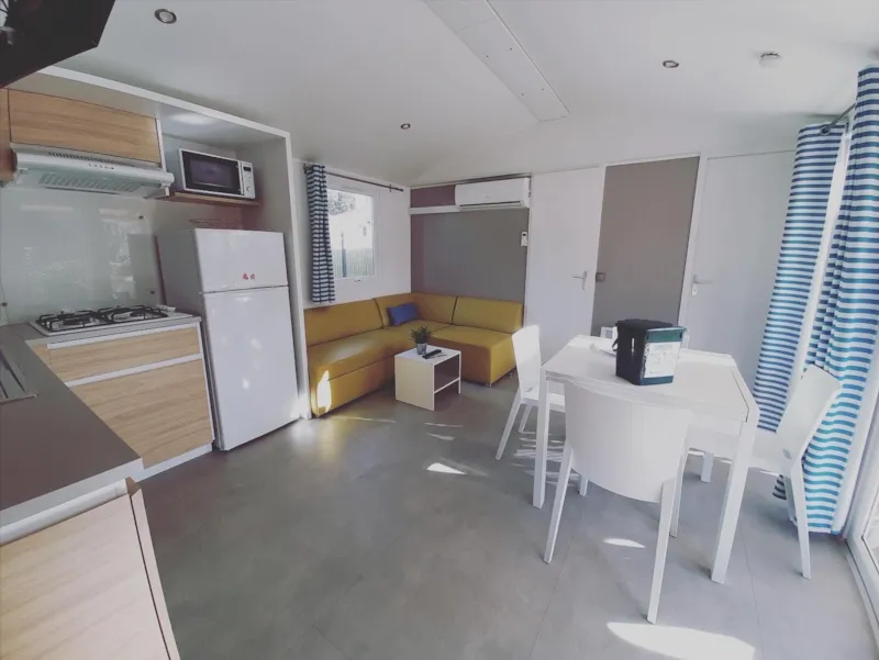 Mobilhome Baltique - 37M² - 3 Chambres - Climatisé