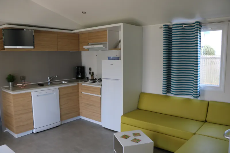 Mobilhome Baltique - 37M² - 3 Chambres - Climatisé