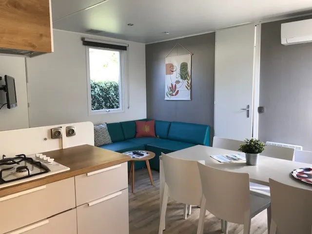 Mobilhome Baltique - 40M² - 3 Chambres - 2 Salles De Bain - Climatisé