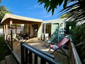 Mietunterkunft - Mobilheim Baltique - 40M² - 3 Schlafzimmer - 2 Bäder - Klimatisiert - Chadotel Tahiti / La Grande Côte