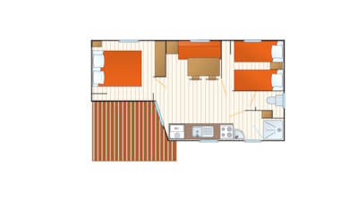 Mobilhome Adriatique - 26m² - 2 bedrooms — 7