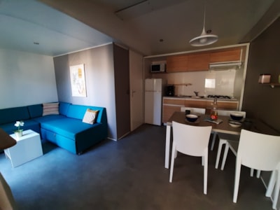 Mobilhome Caraïbes - 31m² - 2 bedrooms - Air-conditioned — 5