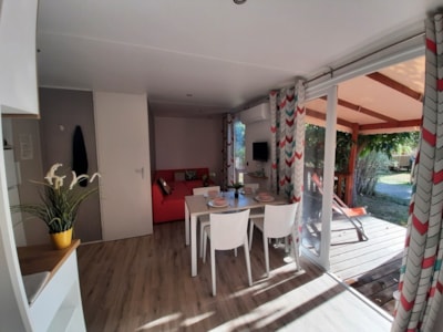 Mobilhome Caraïbes - 31m² - 2 bedrooms - Air-conditioned — 6