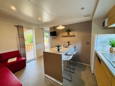 Mobilhome  Caraïbes - 35m² - 2 bedrooms - 2 bathrooms - Air-conditioned — 4