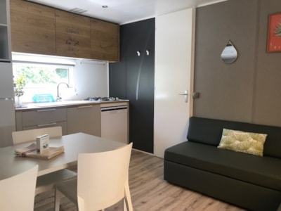 Mobilhome  Caraïbes - 35m² - 2 bedrooms - 2 bathrooms - Air-conditioned — 5