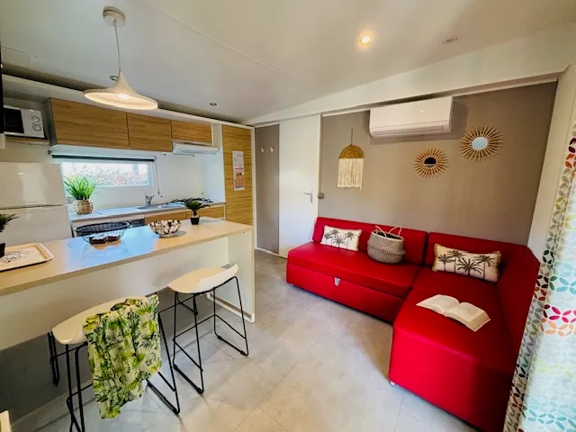 Mobilhome Caraïbes - 35M² - 2 Chambres - 2 Salles De Bain - Climatisé