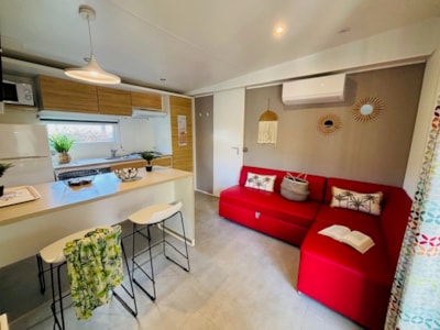 Mobilhome  Caraïbes - 35m² - 2 bedrooms - 2 bathrooms - Air-conditioned — 6