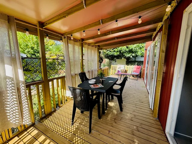 Location - Mobilhome Caraïbes - 35M² - 2 Chambres - 2 Salles De Bain - Climatisé - Chadotel Tahiti Village